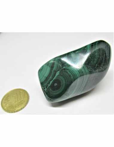 Galet malachite 55mm