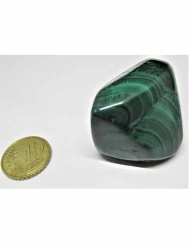 Galet malachite 55mm