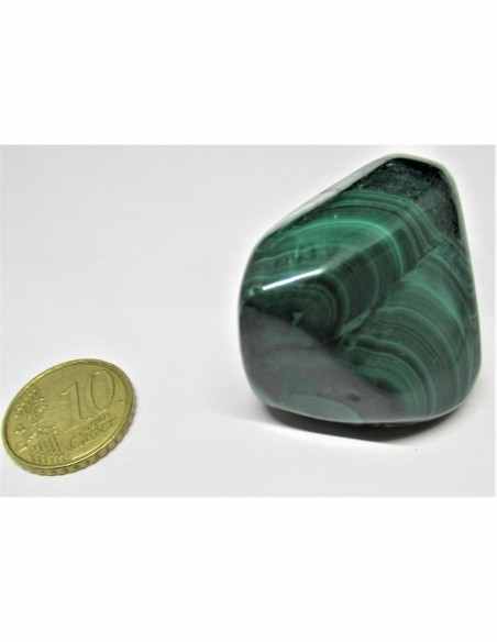 Galet malachite 55mm
