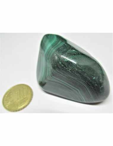 Galet malachite 55mm