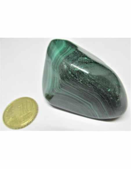 Galet malachite 55mm