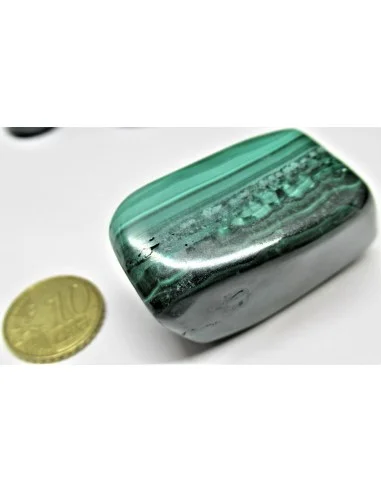 Pointe de massage en malachite