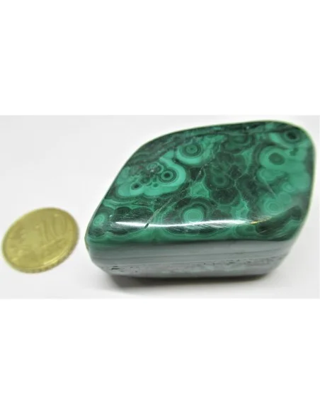 Pointe de massage en malachite