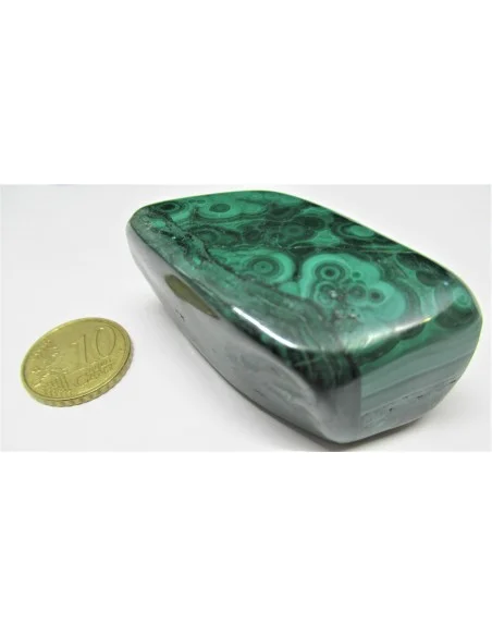 Pointe de massage en malachite