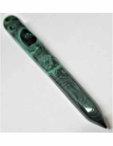 Baton de massage malachite