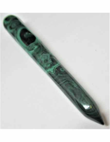 Baton de massage malachite