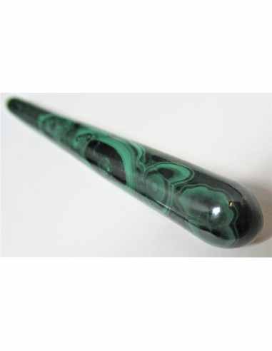 Baton de massage malachite