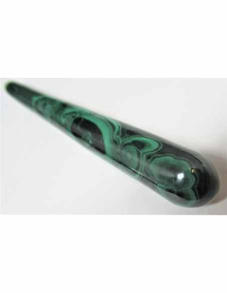 Baton de massage malachite