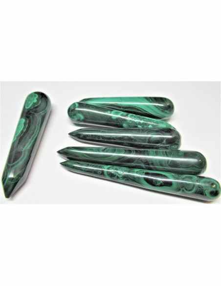 Baton de massage malachite