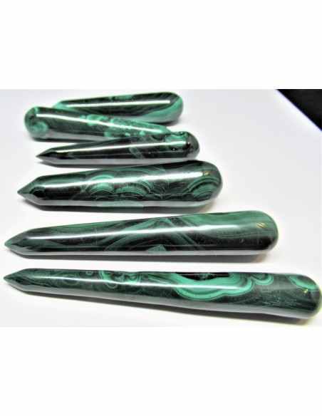 Baton de massage malachite