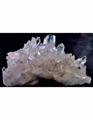 Amas cristallins geode quartz
