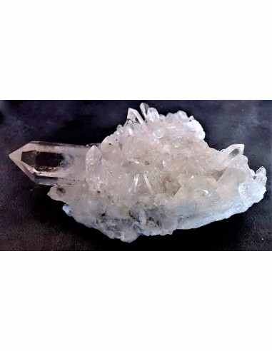 Amas cristallins geode quartz