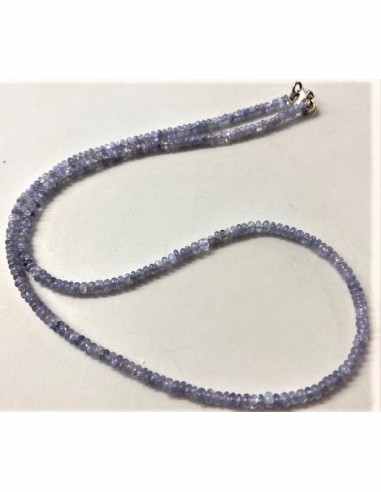 Tanzanite 20mm collier