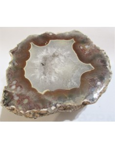 Agate rouge au noyau de quartz 2