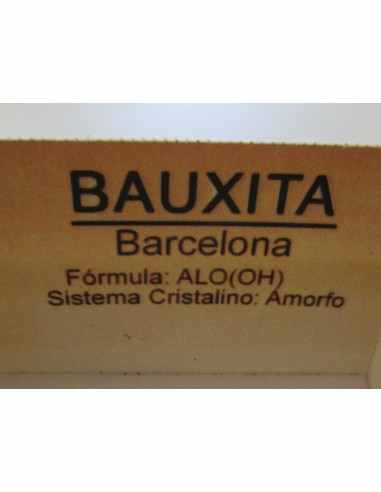 Bauxite mineral