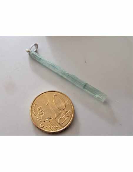 Aigue marine 45mm pendentif