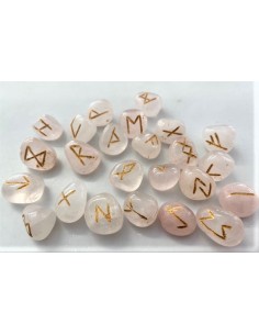 Runes divinatoires pierres grave or 2