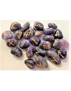 Runes divinatoires pierres grave or 2
