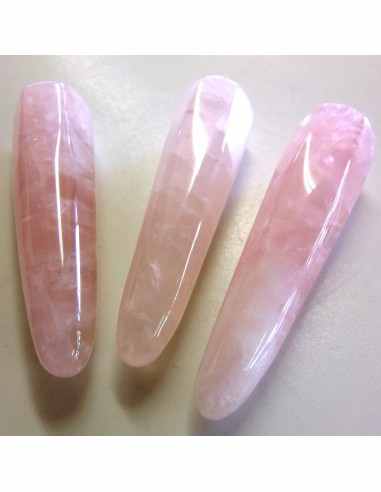 Baton massage quartz rose