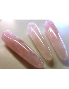 Baton massage quartz rose