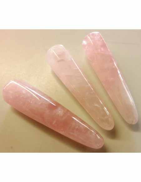 Baton massage quartz rose Baton massage quartz rose