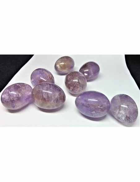 Oeuf ametrine  38 a 40mm