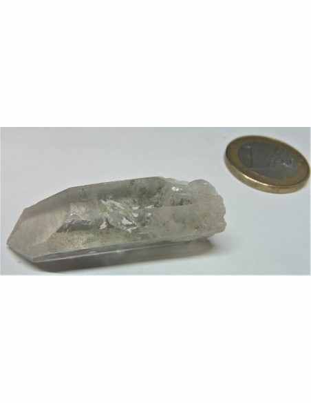 Pointe quartz fantome, quartz inclusions