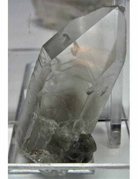 Pointe quartz fantome, quartz inclusions