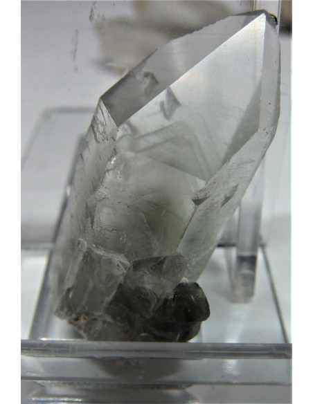 Pointe quartz fantome, quartz inclusions