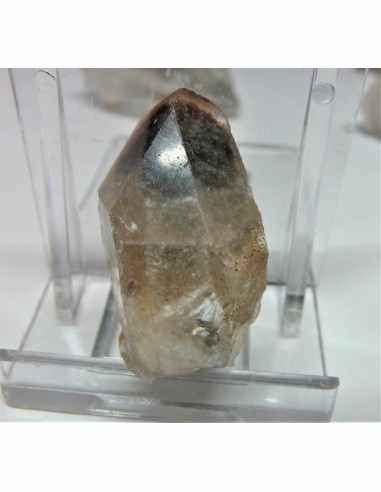 Pointe quartz fantome, quartz inclusions