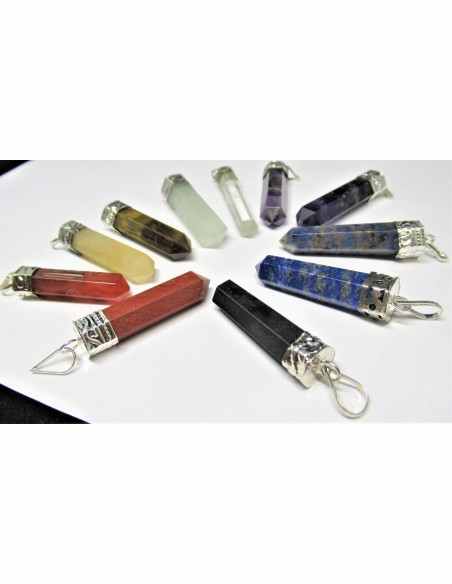 Pendentif pointe pierre