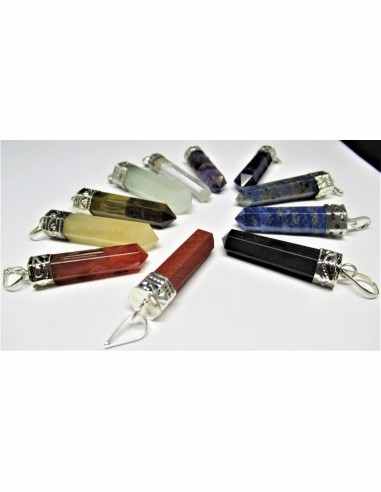 Pendentif pointe pierre