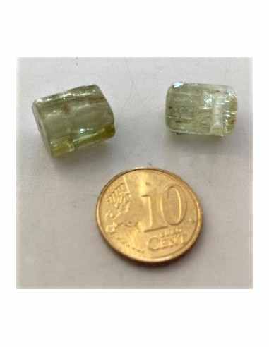 Heliodore en pendentif gemme