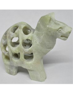 Chameau en pierre steatite 5cm