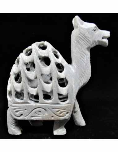 Chameau en pierre steatite 5cm