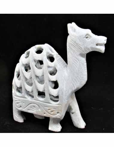Chameau en pierre steatite 5cm