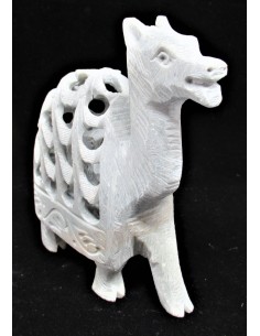 Chameau en pierre steatite 5cm