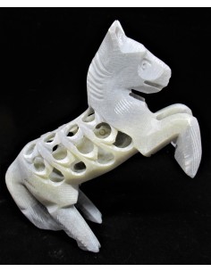 Cheval en pierre 10cm