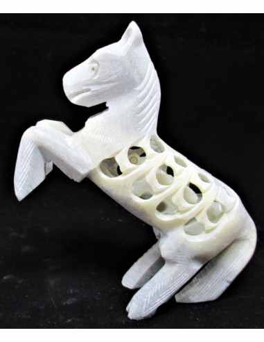 Cheval en pierre 10cm