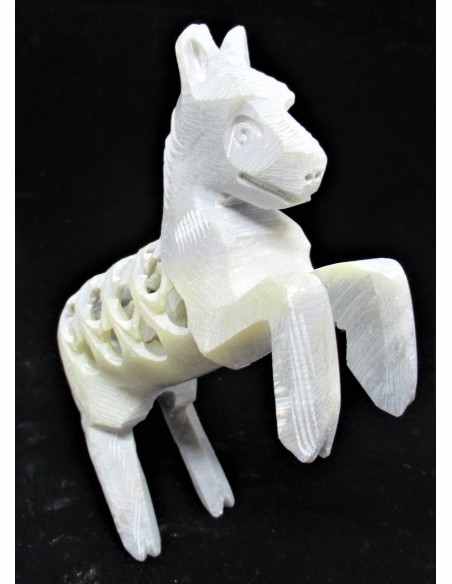 Cheval en pierre 10cm Cheval en pierre 10cm