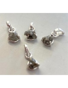 Diamant pendentif argent