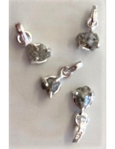 Diamant pendentif argent 2