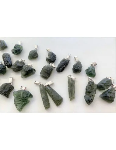 Moldavite pendentif