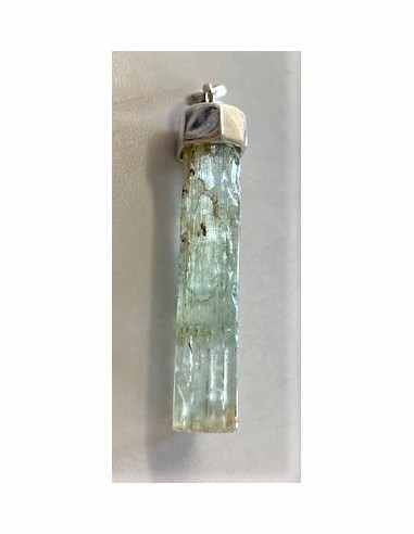 Vendu Heliodore Pendentif gemme 48mm