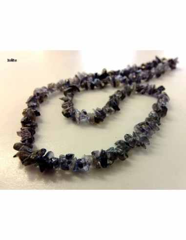 Collier en pierres naturelles baroque