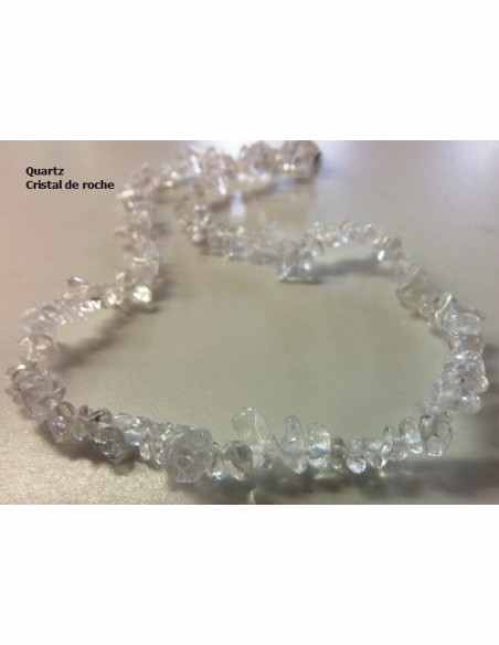 Collier en pierres naturelles baroque Collier en pierres naturelles baroque