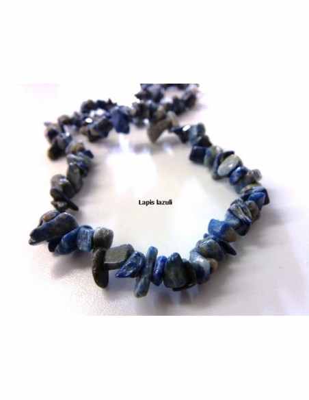 Collier en pierres naturelles baroque Collier en pierres naturelles baroque