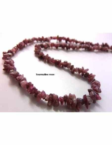 Collier en pierres naturelles baroque Collier en pierres naturelles baroque