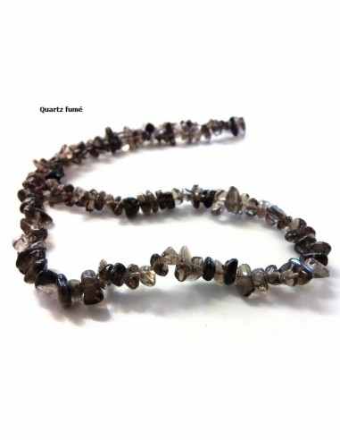 Collier en pierres naturelles baroque