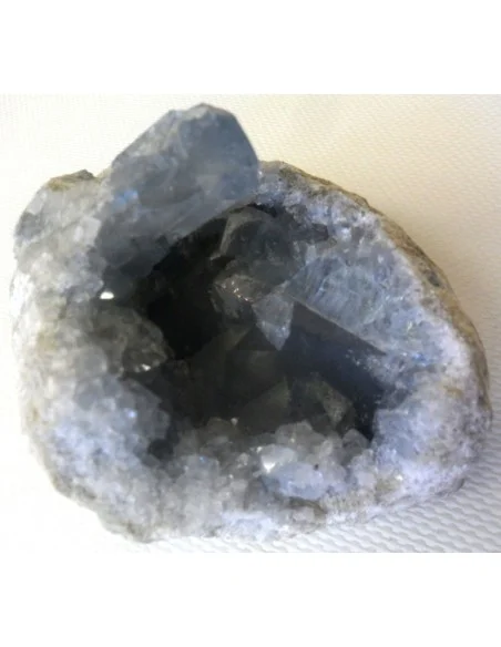 Celestite en geode Celestite en geode